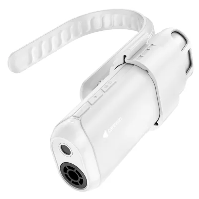 Neck-Hanging Pet Hair Dryer High-Speed Quiet Blower Portable Mini Grooming Dryer for Cats & Dogs