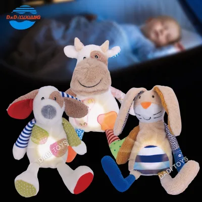 New Baby Educational Soft Soothing Toy With Light and Music