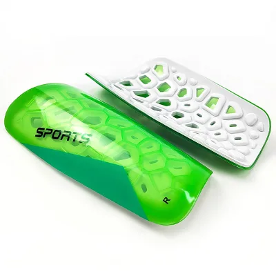 Lightweight Design Anti-Collision Soccer Sports Durable Hard Shell Shin Guards Pads