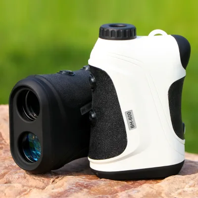 For BH-600S New Design Ballistics Horizontal Distance Range Finder Laser Rangefinder Speed Measures 7X Magnification 5-1500m