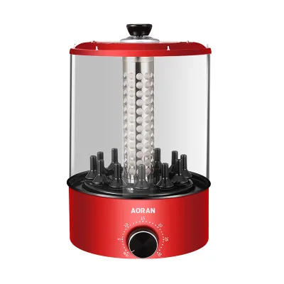 Electric Indoor Small Vertical Grill Kebab Machine Household Carbon Steel & Aluminium Smokeless Barbecue for Lamb for Hotels