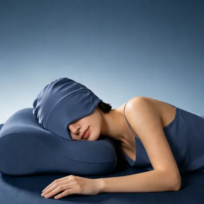Wholesale FullWrapped Silky Deep Sleep Bonnet Gravity Sensation Stress Release Night Head Protection Sleep Cap Custom Logo