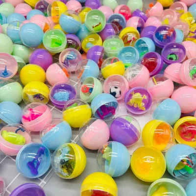 45MM Mixed Toys Random Style Round Surprise Egg Toy Gashapon Plastic Small Toys Capsule for Kids for Vending Machine