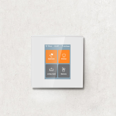 2023 Lanbon Smart Switch Home Automation LCD Wifi Switch Smart Home with Power Consumption google Alexa