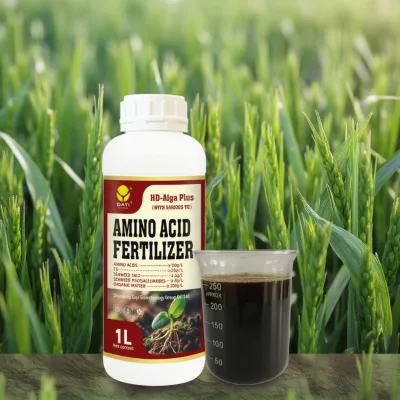 Organic Amino Acid Foliar Spray - GHG Emission Reduction Fertilizer for Hydroponic Tomatoes & Cucumbers