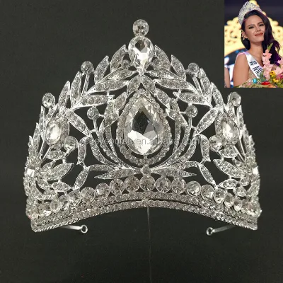 Miss Universe Philippines Crown Tiara Miss Philippines Pageant Tiara Silver Leaf Beauty Pageant