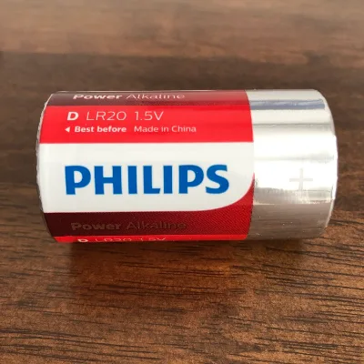 Philips Latest Product 1.5v Lr20 D Size Super Power Tool Battery