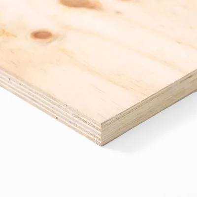 1220X2440MM 4 8 feet Pine Faced Plywood