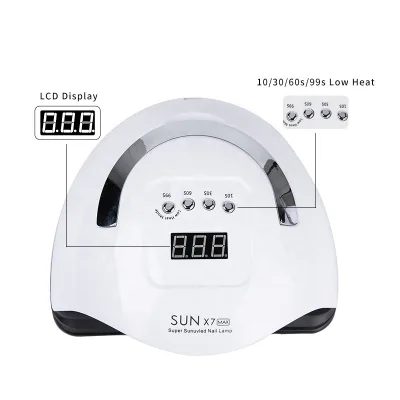 Smart Sun UV Nail Lamp - Touch Control & Remote Control, Sunlight Grade Illumination, Suitable for Professional Nail Artists