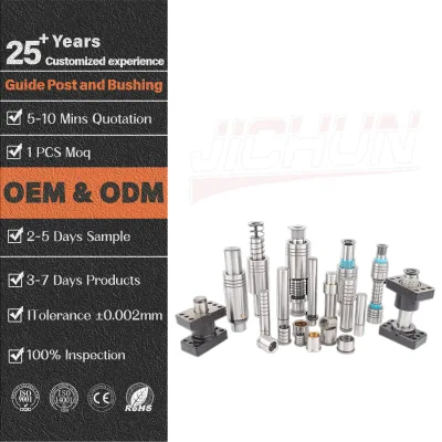 Self-Lubricating Guide Post Precision Mold Pillar Set Independent Guide Column Assembly Plastic Injection Mold Positioning ISO
