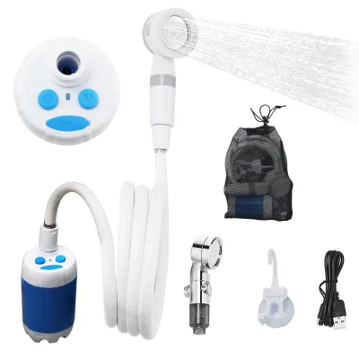 Electric Shower Camping USB Rechargeable Camping Shower Outdoor Portable Shower