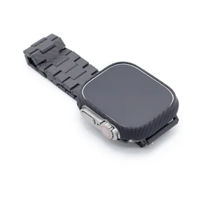 49mm Carbon Fiber Case Matte Glossy For Apple Watch Ultra Shockproof Protective Cover Frame For Apple Watch Ultra watch Case