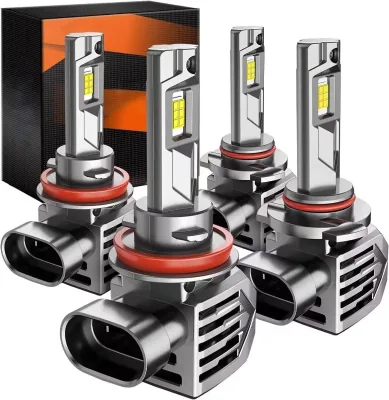 ATLI H11/9005 LED Light 65W Fog Bulbs 120000LM 6500K LED Headlights Plug-N-Play IP68 2500FT LED Headlight LED Lamp