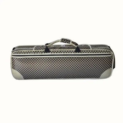 Manufacturer Sell Direct Portable Double Shoulder Violin case 4/4 with Hygrometer