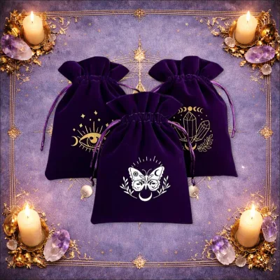 Customized Velvet Jewelry Bag Pouch Soft Packaging for Necklace Earrings Rings Bracelet-Recyclable