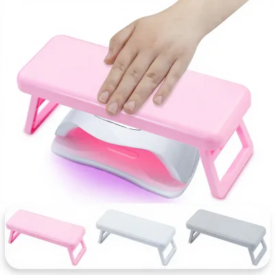 Salon Nail Foldable Armrest Stabilizer Ergonomic Hand Support for Nail Art Suitable for Nail Art Wholesale Folding Hand Pillow