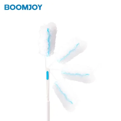 Jesun New Arrival L4 Lazy duster Six Disposable Non Woven duster Refill Telescopic Swivel Joint duster