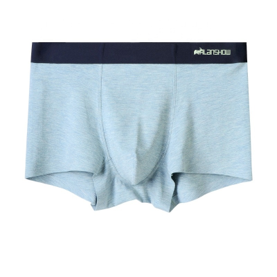 Fashion Color Matching Breathable Adult Men's Simple Boxer Briefs