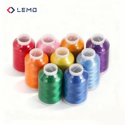 High Tenacity Polyester Sewing Thread for Sewing Garment Processing Accessories Embroidery Men Shirts Lace Sewing Supplies