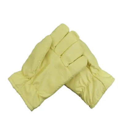 High Temperature Resistance: 500 Degrees No Dust, Aramid Dust-free, Heat-insulating Protective Gloves