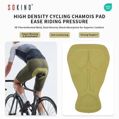 Customizable Triathlon Cycling Pad - Breathable Gel Cushion Bike Sportswear for Outdoor Riding Workouts