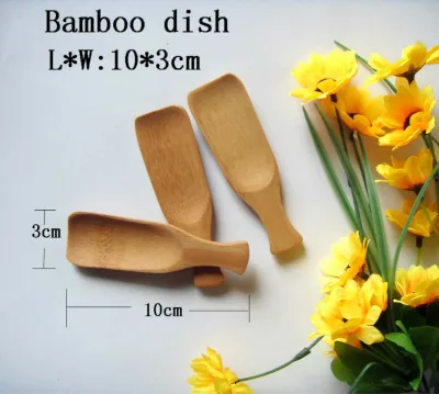 Modern Design Small Bamboo Snack and Dinner Party Plate Elegant Serving Platter
