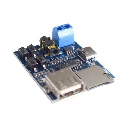 Mp3 Lossless Decoding Board Comes with Power Amplifier Mp3 Module Mp3 Decoder TF Card U Disk Decoding Player