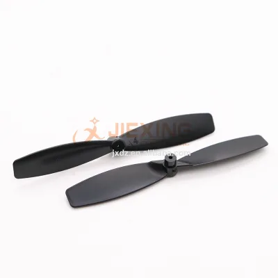 2-blade propeller wind blade plastic Fan Motor toy accessories DIY windmill model 55mm Length 1mm holes two bladed propellers