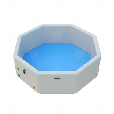 Dropstitch Plunge Octagonal Ice Bath Tub 6 Person Portable Inflatable Ice Bath Tub