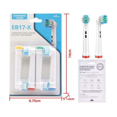 Oem Replacement Sonic Care Electric Toothbrush Heads Oscillating Round Sonic Dupont Bristle Toothbrush Replaceable Head