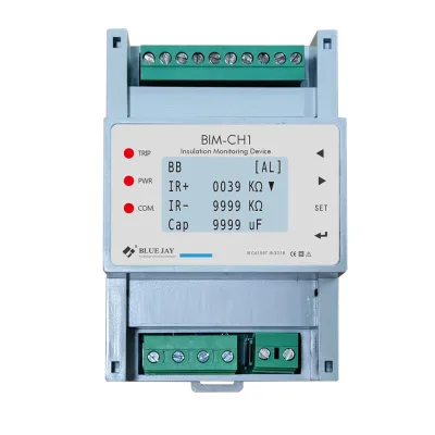Blue Jay BIM-CH1 New Design 1000V EV Charger Insulation Resistance Monitor  IMD Insulation Monitoring Device for AC DC System