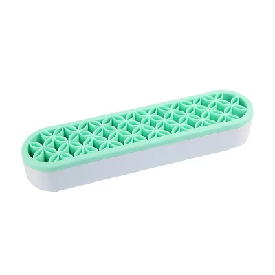 Washable Silicone Makeup Brush Holder Multipurpose Cosmetic Tools Organizer Stand