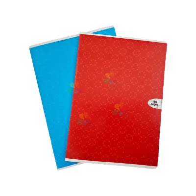 High Quality Customized Size and Design Saddle Stitched Exercise Books Ivory Paper Cover Students Office Use Business