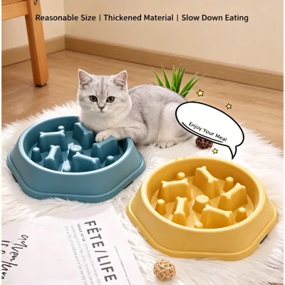 Pet Supplies Best-Selling Products Manufacturers Cross-Border Cat Pet Slow Licking Anti-Choking Basins Slow Food Dog Bowls