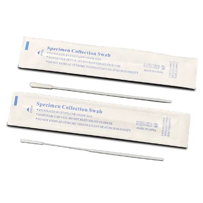 Disposable Medical Sample Collection Sterile Sampling Throat Swab Sticks Nasal Oral Swab
