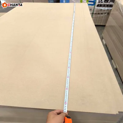 18mm Medium Density Red Fire Retardant Fiberboard Plain Mdf Board for Furniture