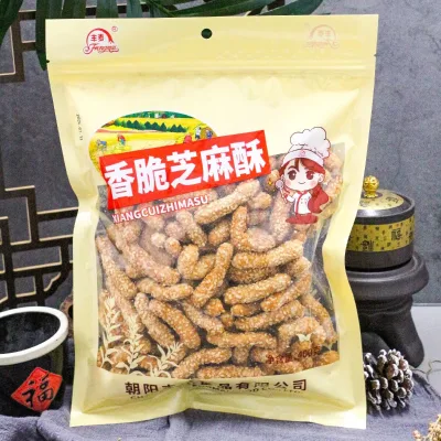 Wholesale FENGMAI Sesame Biscuits Glutinous Rice Strips 400g Chinese Traditional Jiang Mi Tiao