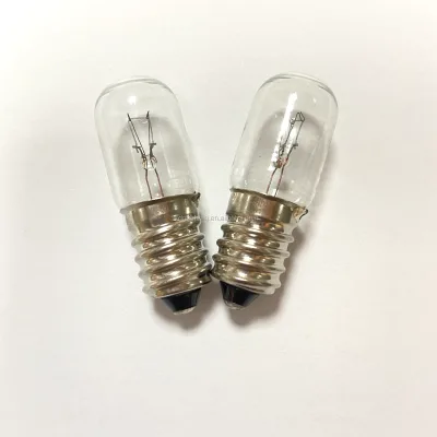 T16X45 Indicator Bulb Tungsten Filament Lamp Glass Light Bulb Bulbs for Switchboard Indicator Emergency Light/lantern