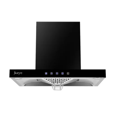 Zhongshan Direct Factory Low Price Auto Clean 900mm Ductless Chimneys Hood Downdraft Range Hood T Shape Kitchen Cooker Hood