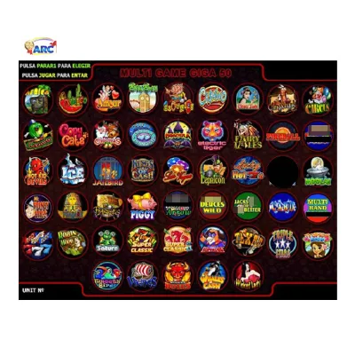 2023 Paula GIGA 50 in 1 BLACK DUAL Multi Game JP Link Tragamonedas WMS550 POG Game Board Factory