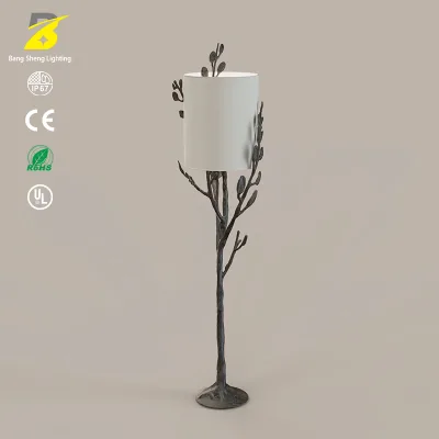 Nature-Inspired Tree Branch Floor Lamp - Rustic Decorative Light for Living Room & Bedroom