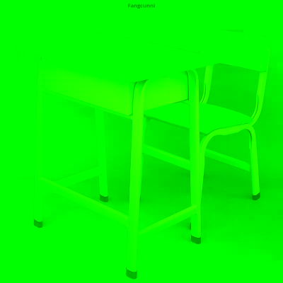 Primary Secondary School Students School Tutoring Daycare Training Tutoring Calligraphy Class Metal Frame Desk Chair
