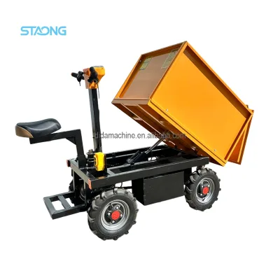 ectric Construction Site Ash Dump Truck Handcart Engineering ectric Tricycle for Hauling Goods with Core Motor Component