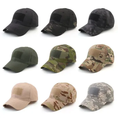 J.SH Customized Logo 600D Oxford Nylon Tactical Baseball Cap High Quality for Outdoor Activities & Daily Use