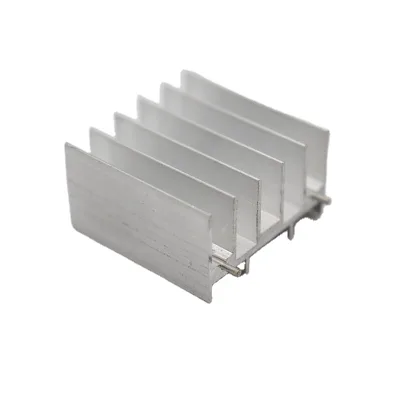 Custom Square Small Piece LED Heatsinks 23(W)x16(H)x30.5(L)mm Aluminum Alloy Anodized Heat Sinks for TO247