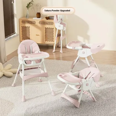 Custom Folding Travel Portable Feeding High Chairs Children Baby Chair Feeding Seat