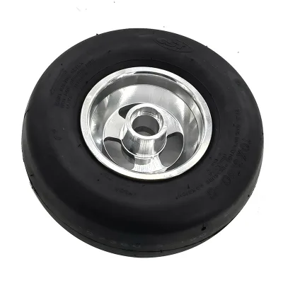 10x3.60-5 Aluminum Alloy Wheel Hub Tires for Go-kart Drift Tires Smooth Go-kart Racing Tire Accessories
