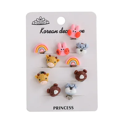 Cute Cartoon Fruit Accessories for Girls Children Stud Earrings Jewelry for Kids