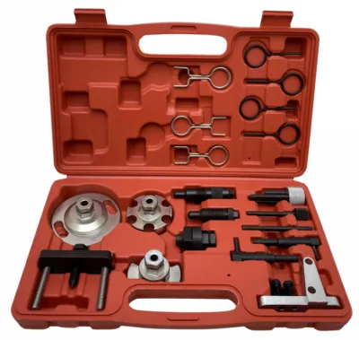 Engine Cam Camshaft Timing Locking Master Tool & HP Pump Removal Tool Kit - VAG 2.7D 3.0D TDi Chain Drive