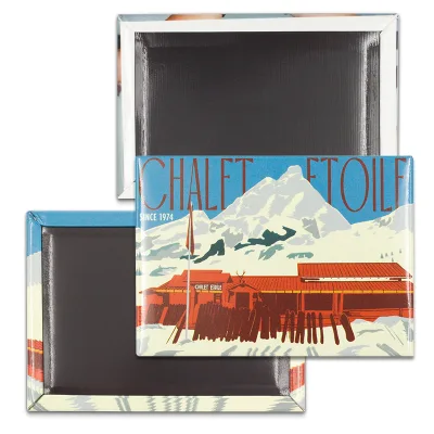 Fridge Magnet Slovenia Flags Custom New York Magnets Nativity Double Sided Embossed Logo Metal Aluminum Printing Fridge Magnet